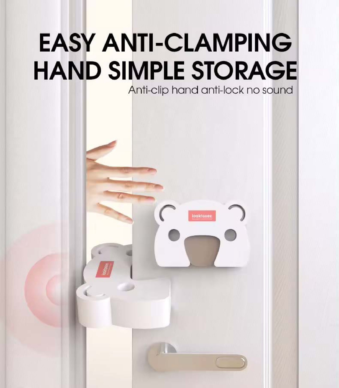 BABYDISE Sliding Door Stopper Finger Pinch Safety Guard